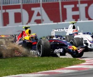 yapboz Mark Webber pilot olan F1